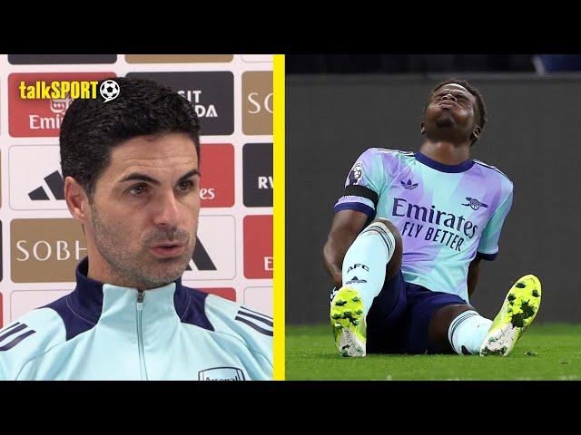 "Not Looking Good!" Mikel Arteta REVEALS Saka Injury Duration