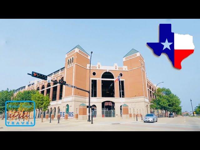 Arlington, Texas Virtual Driving Tour  USA 2020