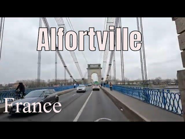 Alfortville 4k- Driving- French region