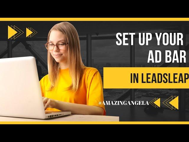 How To Use LeadsLeap  How To Set Up LeadsLeap Ad Bar