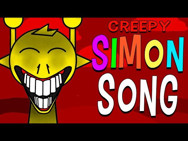 Sprunki CREEPY SIMON Yellow Story (Incredibox Horror Sprunki Song)