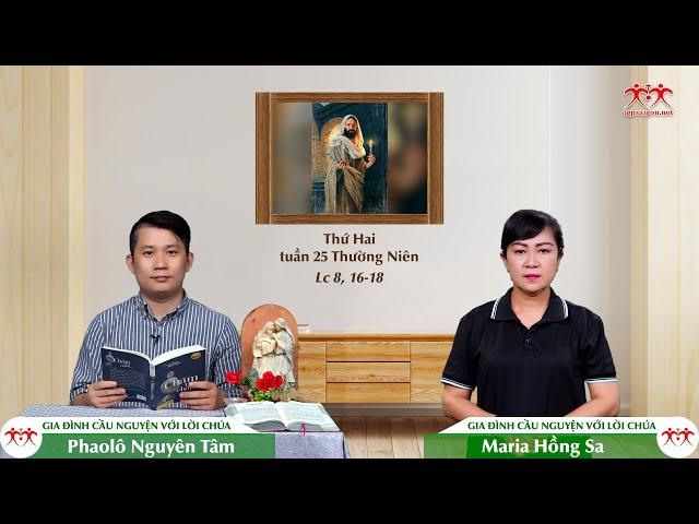 ÁNH SÁNG THẾ GIAN - Thứ Hai tuần XXV Thường niên (Lc 8, 16-18)