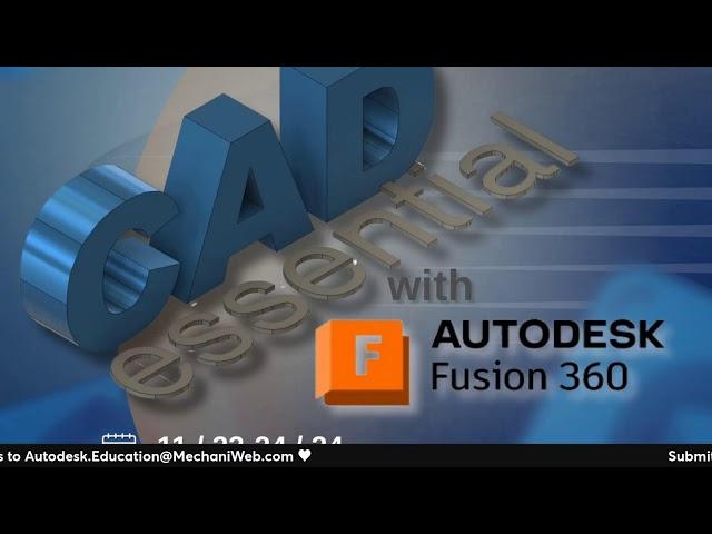 CAD Essentials with Autodesk Fusion 360