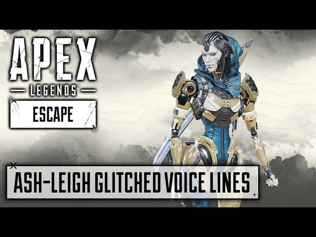 NEW Ash X Leigh All Glitched Voice Lines - Apex Legends