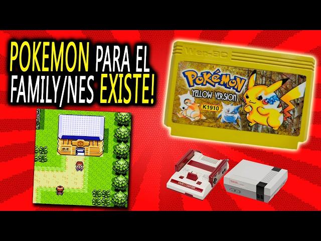 ¿Sabias que existe un POKEMON YELLOW para el Family Game/NES?