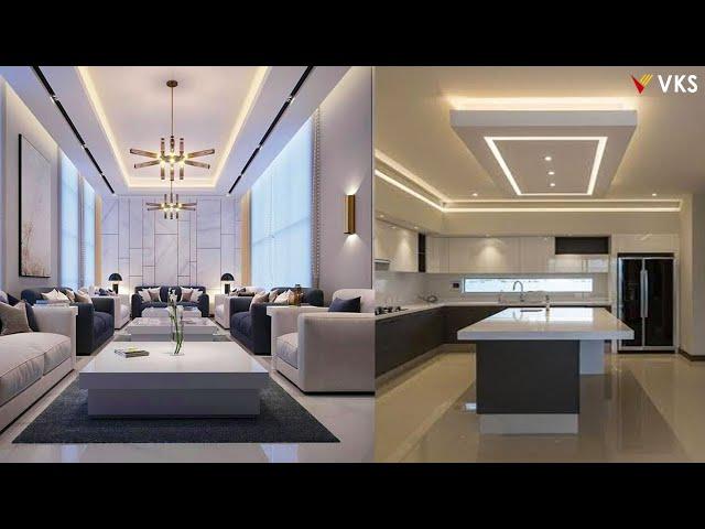 Latest False Ceiling Design | Living Room POP False Ceiling Interior | Bedroom Gypsum Ceiling