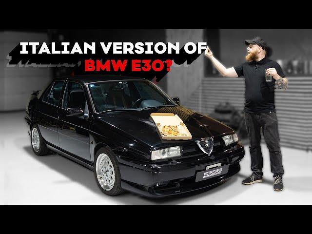 ALFA ROMEO 155 V6 RESTAURATION - ITALIAN VERSION OF BMW E30 325i?