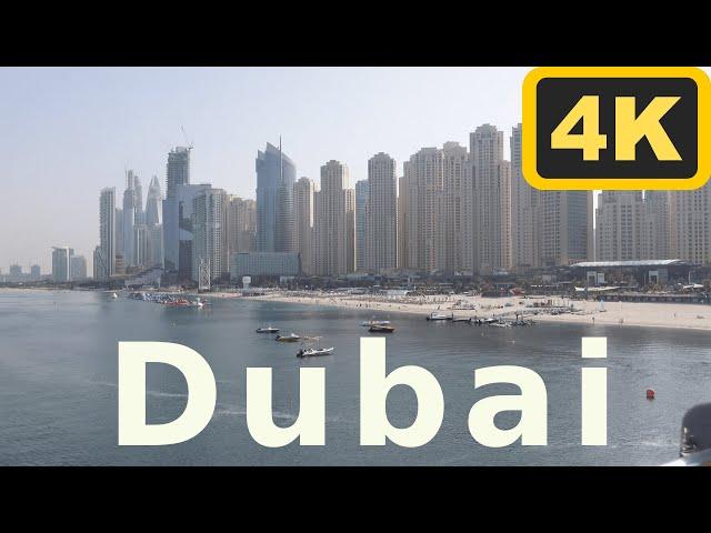 Dubai The Beach - Dubai Marina Beach - JBR - beach promenade walk - February 2023