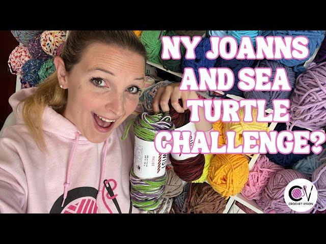 Ny Joann Trip Finding New Yarn and How Many Sea Turtles Can I Make in a Week?