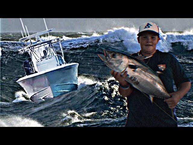 Entre marejadas gigantes y cardúmenes de mahi y tunas casi perdemos la vida pesca/cocina