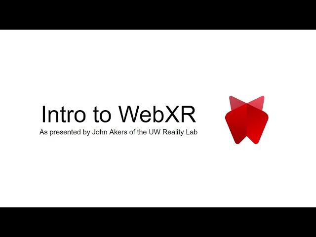 Intro to WebXR and A-Frame Part 1: What is WebXR, A-Frame, and Entity-Component-Systems