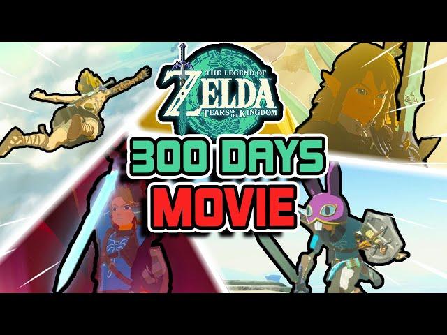 I Spent 300 days in The Legend of Zelda Tears of the Kingdom! FULL MOVIE!!