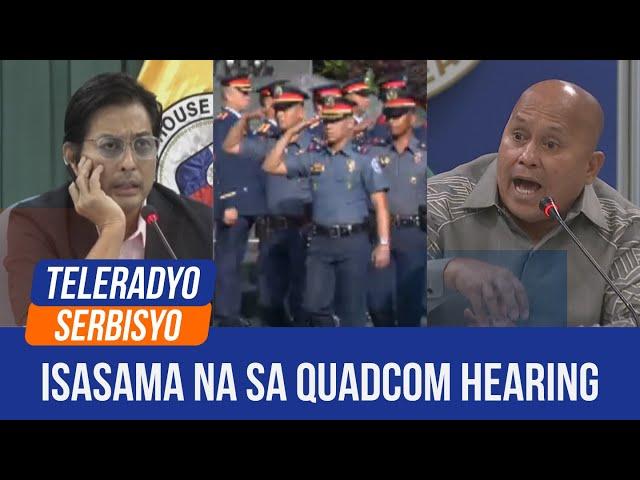 Quadcom to include ‘framed’ cops in next Duterte drug war probe | Kabayan (21 November 2024)