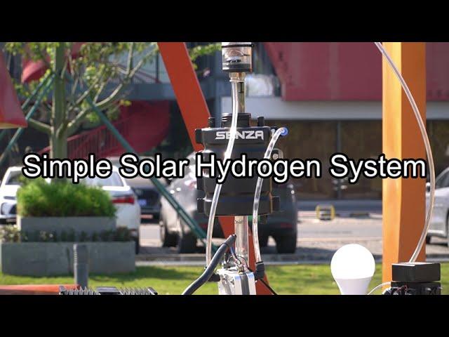 Simple Solar Hydrogen System