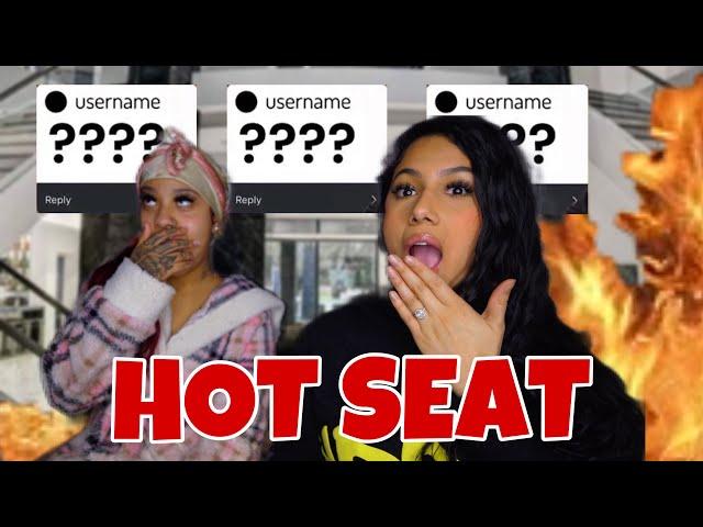 I PUT @TheRealMellyyy IN THE HOT SEAT!!! *GETS SPICY* ️🫣