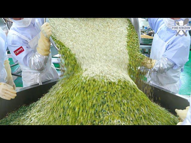 Overwhelmingly clean mass production! Unique korean food factory video collection