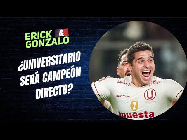 ¿UNIVERSITARIO PODRÁ SER CAMPEÓN DIRECTO?