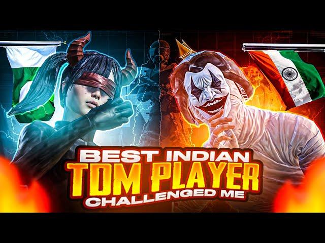 1v1 Vs The Best Indian TDM Player  | International Best Of Three Challenge 