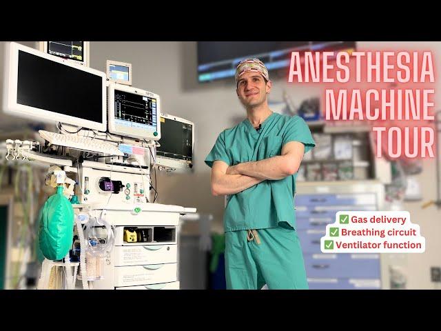 Full tour of the anesthesia machine