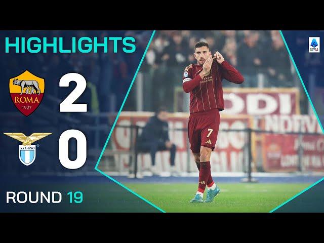 ROMA-LAZIO 2-0 | HIGHLIGHTS | Roma secure precious derby victory | Serie A 2024/25