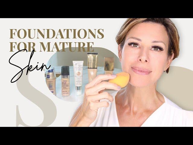 The BEST Foundations for Mature Skin | Dominique Sachse