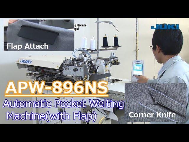 JUKI - APW-896NS - Automatic Pocket Welting Machine