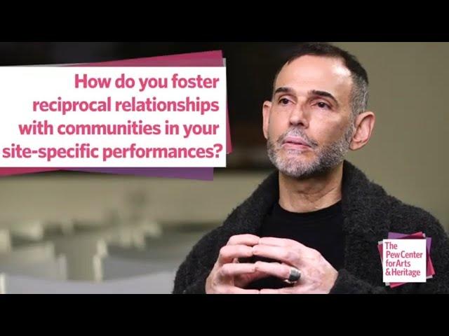 Performance Artist Ernesto Pujol on Reciprocal Relationships with Communities