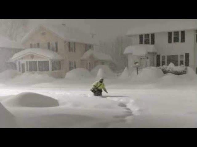 Cars and homes disappeared! Incredible scenes of chaos in snowy Italy!