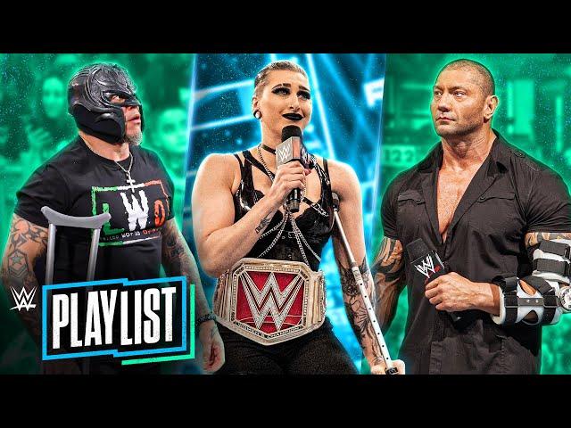 WWE Superstars FAKING injuries?!: WWE Playlist