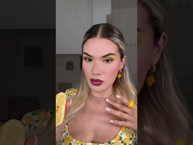 When life gives you Lemons, make GRRR  #makeup #lemon #dameungrr