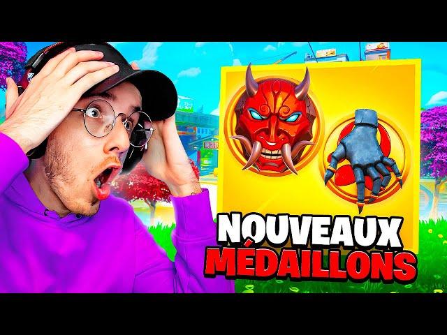 FAIRE TOP 1 avec les 2 NOUVEAUX MEDAILLONS du CHAPITRE 6 sur FORTNITE !