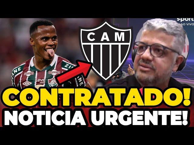 ACERTOU AGORA: BAITA CONTRATAÇÃO! GALO ABRIU OS COFRES! REFORÇO DE 107 MILHÕES! ATLÉTICO MG NOTÍCIA