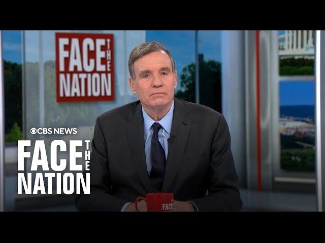 Sen. Mark Warner says Trump's approach to Greenland is part of "a crazy foreign policy"