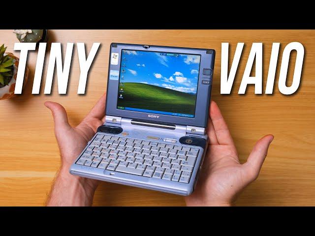 Sony's Rare Micro Laptop From 2002! (Vaio PCG U1)