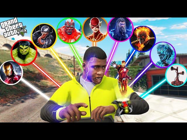 GTA 5 : Franklin Try New Avengers Watch To join Avengers in GTA 5 ! (GTA 5 Mods)