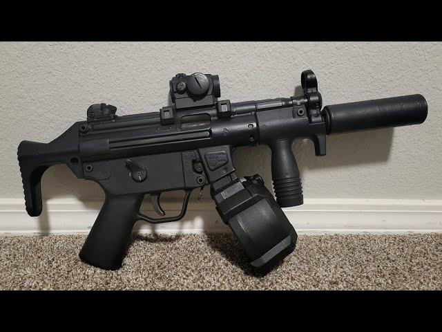 Magpul MP5 Drum Test