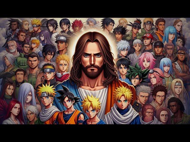 "The Moment 50+ Anime Characters Meet Jesus"