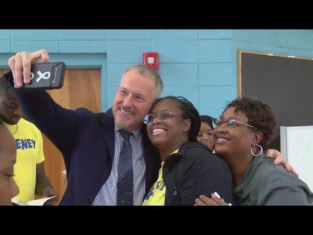 "The American Educator" pays a visit to Burke County schools