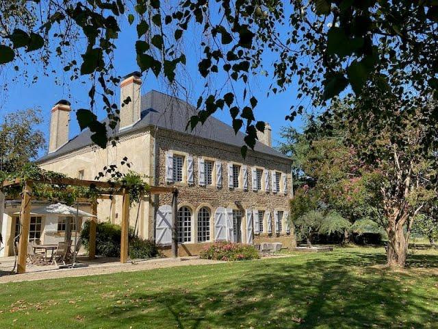 Country Manor House with 5HA Land, Pool, Guardian's Cottage, Barn | SOLD by French  Character Homes