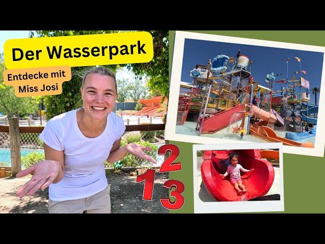 Entdecke den Wasserpark | Wasserspaß für Kinder | Lernen für Kleine mit Miss Josi