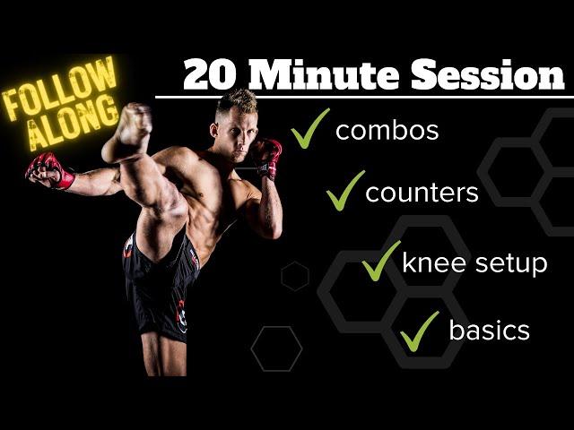 Training Kickboxing Combos | Follow Along Session