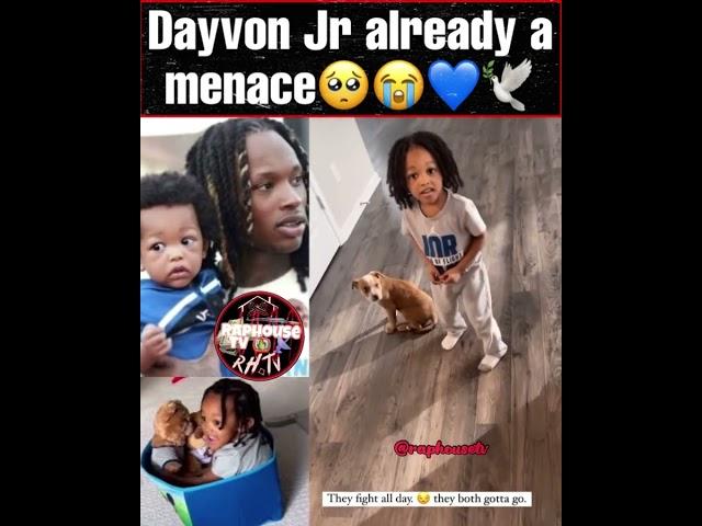 King Von’s Son Dayvon Jr already a menace LLKV ️