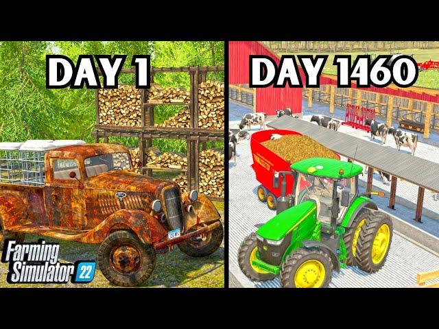 I Spent 4 years Building A Family Farm? | Farming Simulator 22