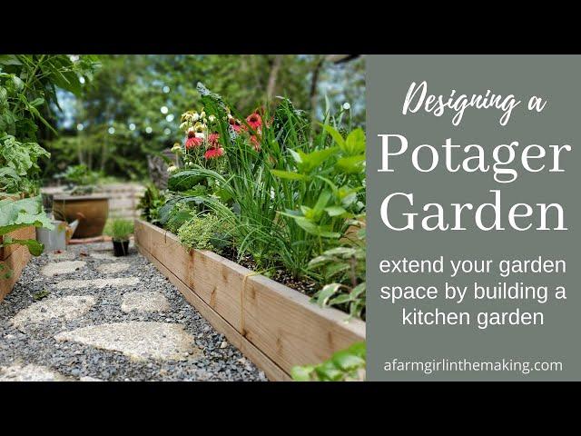 Potager Garden Design for Small Space Living