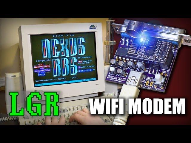 WiFi232 Wireless Modem: BBS Fun on Retro PCs!