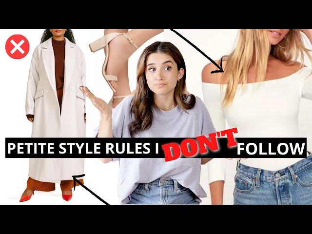 Petite style tips everyone talks about but I NEVER do!!