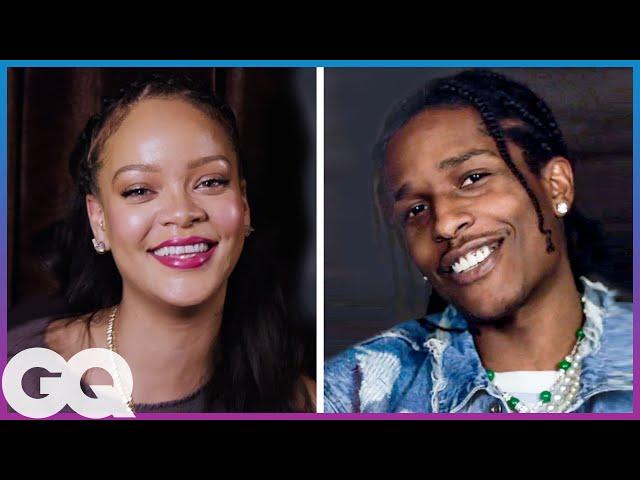 Rihanna Asks A$AP Rocky 18 Questions | GQ