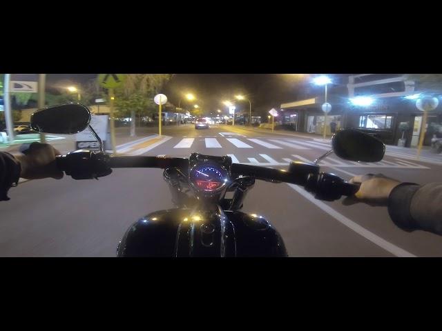 Harley Davidson Breakout Night Ride Part 2 of 2