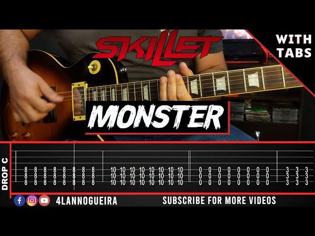 Monster - Skillet (Guitar Cover With Tabs)