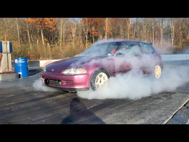 La Vampy!! Bone stock K24 civic makes 250 Hp!! Yosolo tuned!